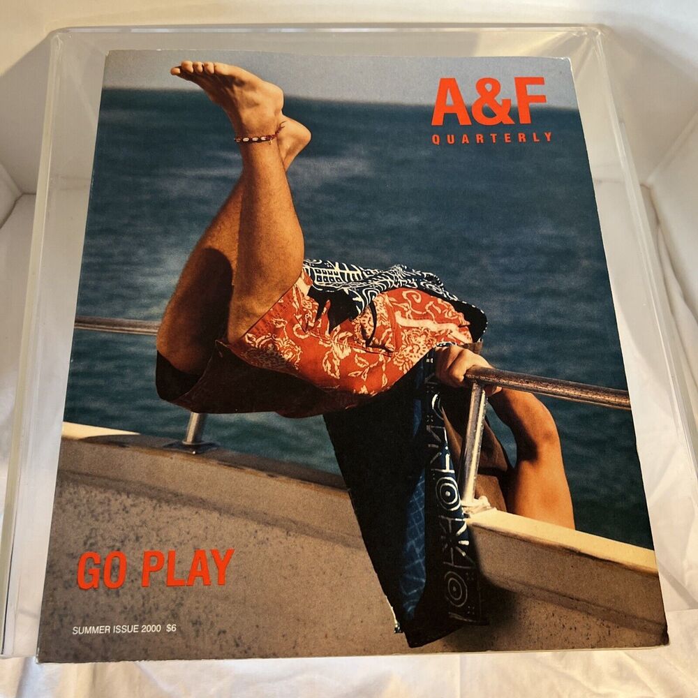 ABERCROMBIE & FITCH (A&F) QUARTERLY - SUMMER ISSUE 2000 - "GO PLAY"